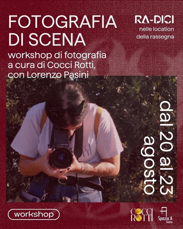 FOTOGRAFIA DI SCENA